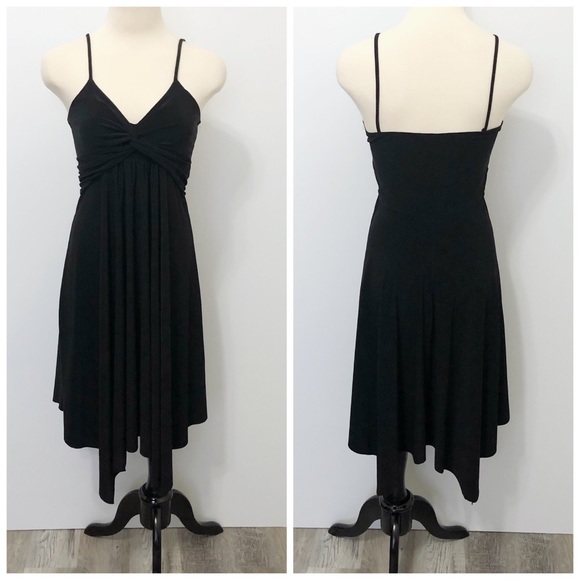 B Starlet Dresses & Skirts - ❄️B Starlet Twist Front Spagetti Strap Black Dress